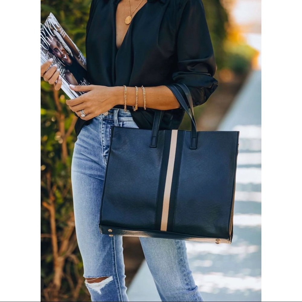 Royce Tote Bag in Black